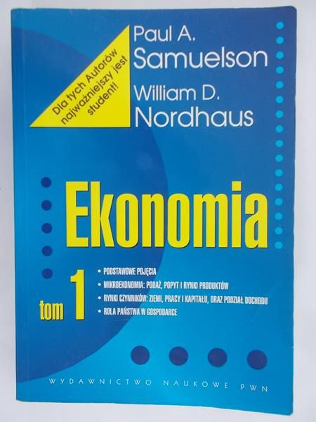 Samuelson Paul A. - Ekonomia, tom I