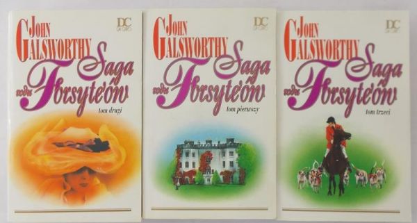 Galsworthy  John  -  Saga rodu Forsyte'ów, Tom I-III