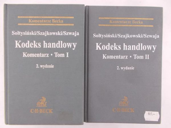 Sołtysiński S. - Kodeks handlowy. Komentarz, Tom I - II