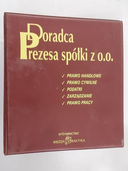 Doradca Prezesa  spółki z o.o.