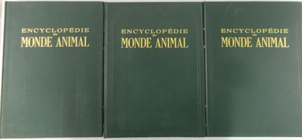 Vallardi Francesco - Encyclopedie du Monde Animal. Tom I-III