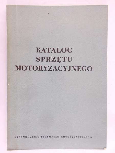 Modzelewski Z. (red.)  - Katalog sprzętu Motoryzacyjnego