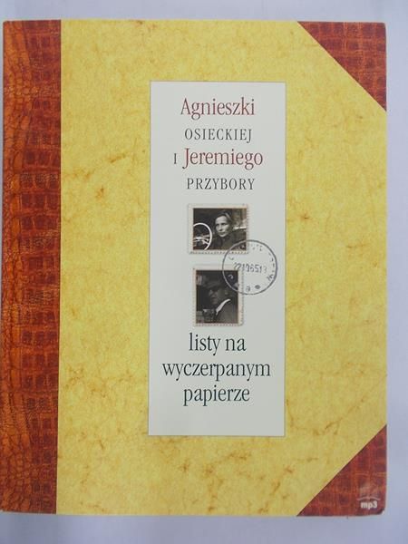 Umer Magda - Agnieszki Osieckiej i Jeremiego Przybory listy na wyczerpanym papierze