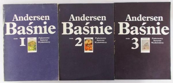 Andersen - Baśnie, zestaw 3 tomów