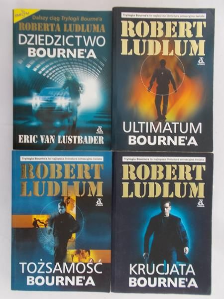 Ludlum Robert - Tożsamość Bourne'a/ Krucjata Bourne'a/ Ulitimatum Bourne'a/Dziedzictwo Bourne'a