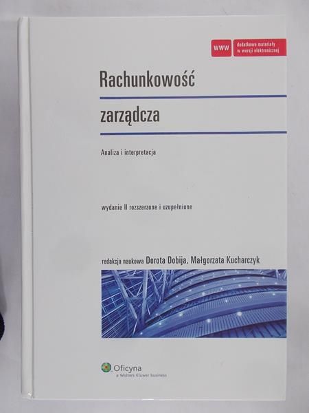Dobija Dorota - Rachunkowość zarządcza