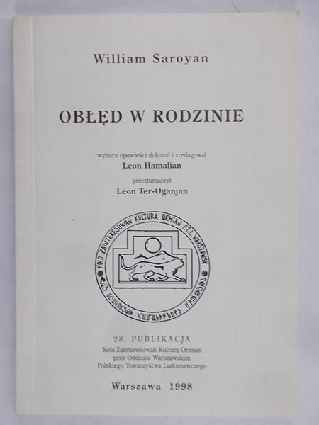 Saroyan William  - Obłęd w rodzinie
