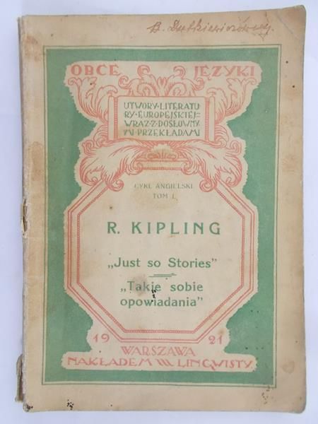 Kipling Rudyard - Takie sobie opowiadania, 1921 r.