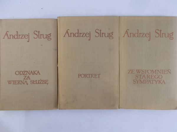 Strug Andrzej - Zestaw 3 ksiażek