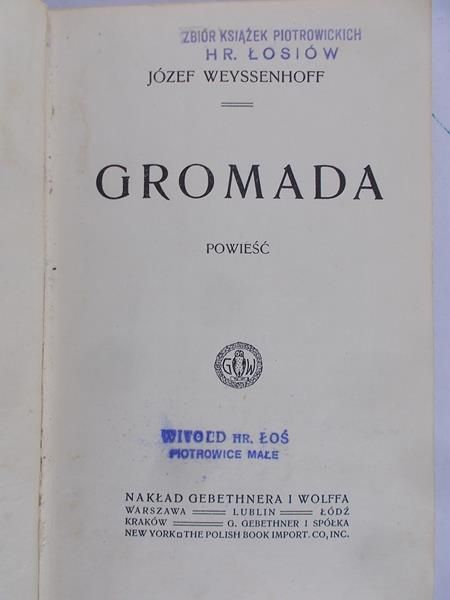 Weyssenhoff Józef - Gromada (1913)