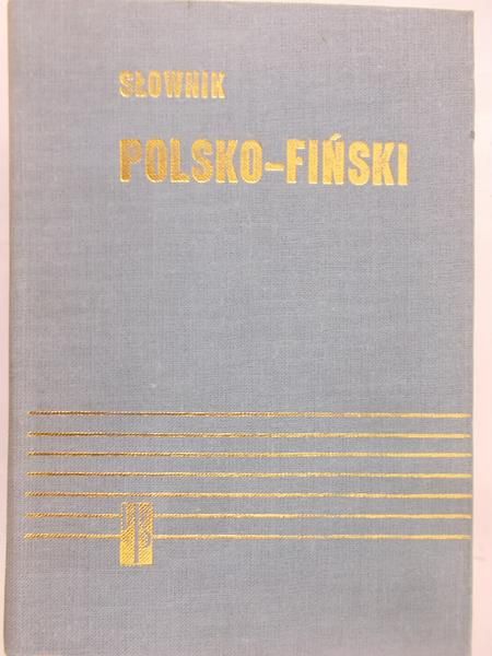 Wałęga Stanisław - Słownik Polsko-Fiński