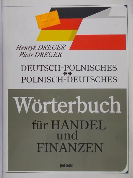 Dreger Henryk - Słownik handlowo - finansowy