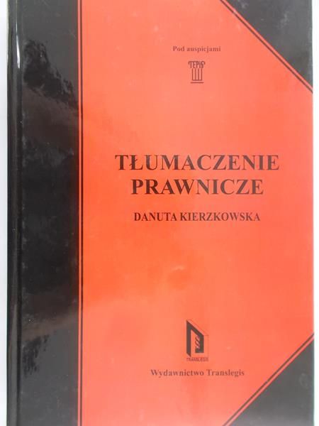 Kierzkowska Danuta - Tłumaczenie prawnicze