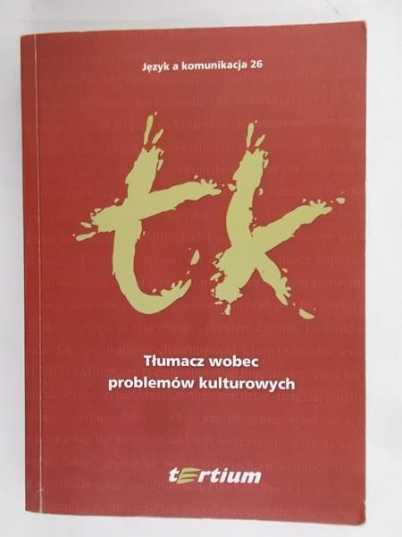 Tłumacz wobec problemów kulturowych