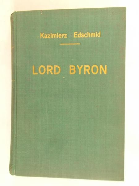 Edschmid Kazimierz - Lord Byron, 1930 r.