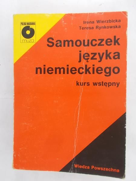 Wierzbicka Irena - Samouczek języka niemieckiego