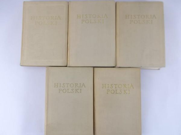 Manteuffel Tadeusz (red.) - Historia Polski, tom II, zestaw 5 książek