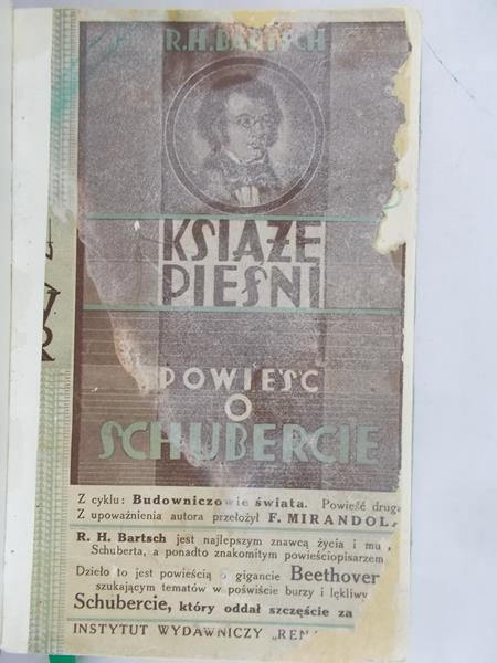 Książę Pieśni, 1928 r.