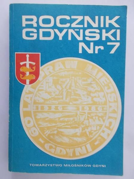 Miciński Jerzy (red.) - Rocznik Gdyński Nr 7
