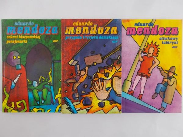 Mendoza Eduardo - Zestaw 3 książek