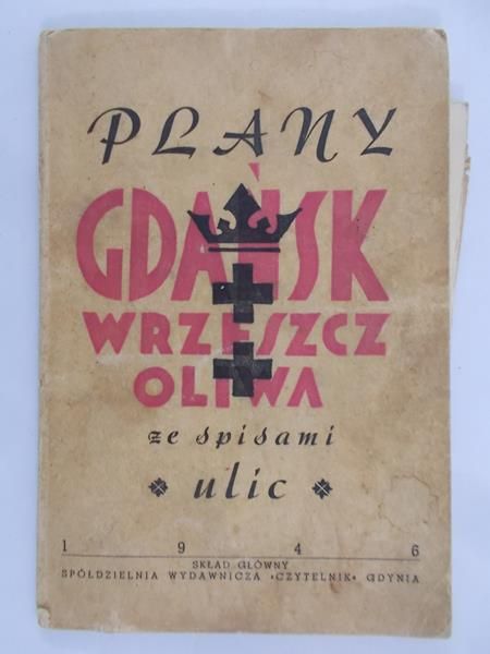 Plany: Gdańsk Wrzeszcz Oliwa, 1946 r.