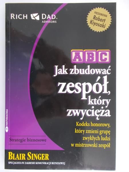 Singer Blair - ABC Jak zbudować zespół, który zwycięża
