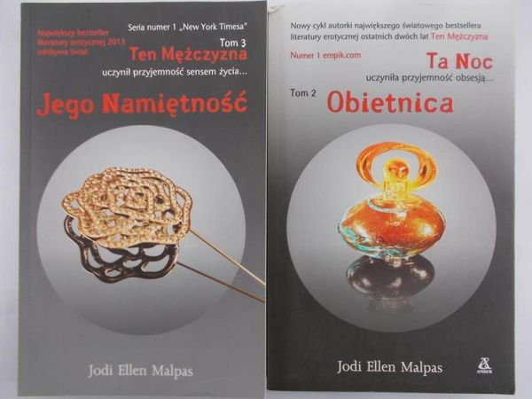 Malpas Jodi Ellen  - Ten mężczyzna, T. 3/ Ta noc, T. 2