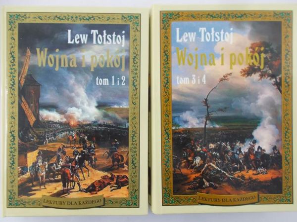 Tołstoj Lew - Wojna i pokój, Tom I-IV