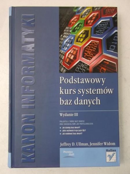 Widom Jennifer - Podstawowy kurs systemów baz danych