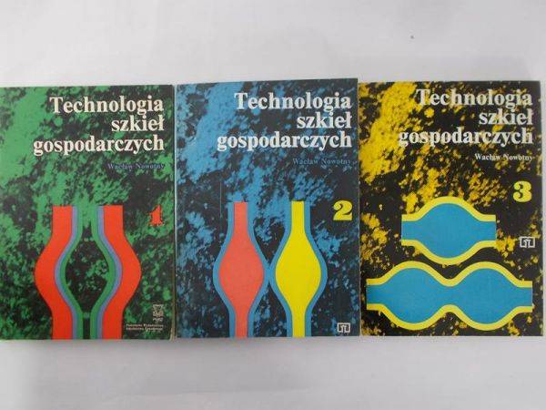 Nowotny Wacław - Technologia szkieł gospodarczych Cz. 1-3