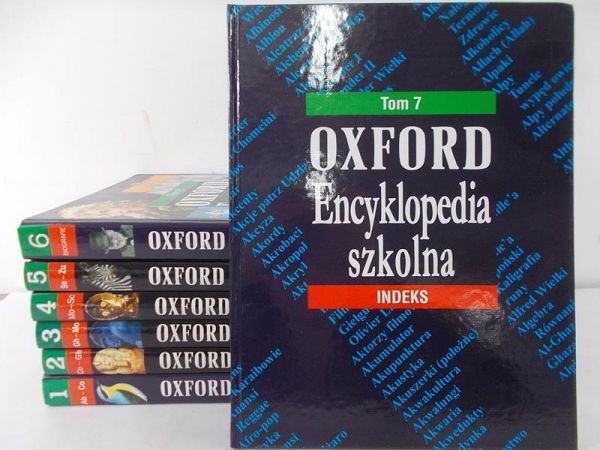 Oxford. Encyklopedia szkolna, Tom I - VII