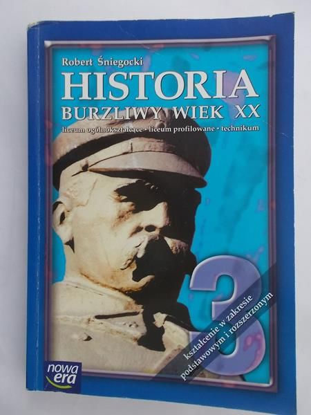 Śniegocki Robert - Historia burzliwy wiek XX