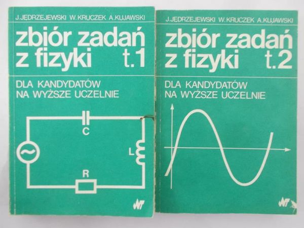 Jędrzejewski J. - Zbiór zadań z fizyki, Tom I-II