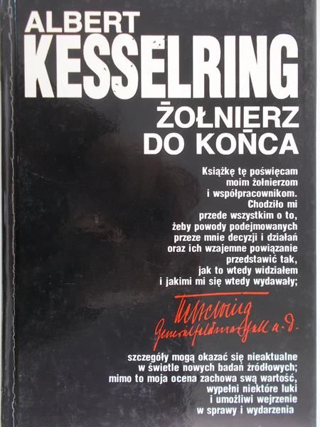 Kesselring Albert - Żołnierz do końca