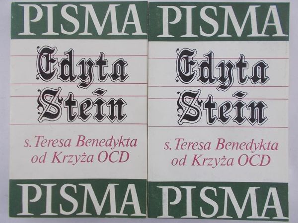 Stein Edyta - Pisma, Tom I,II