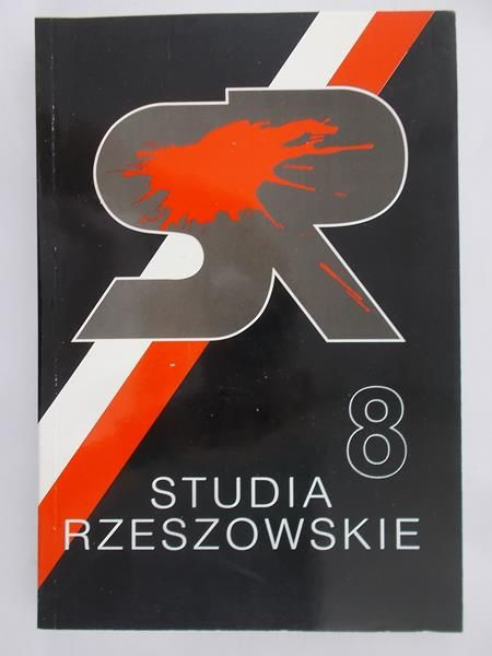 Draus Jan (red) - Studia rzeszowskie, Tom 8