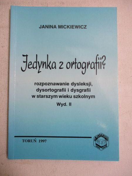 Mickiewicz Janina - Jedynka z ortografii?