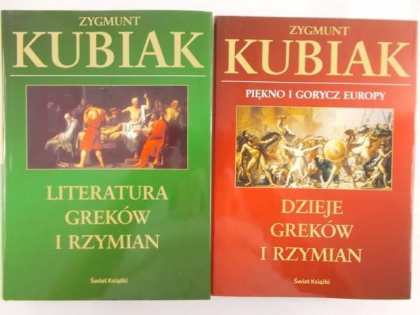 Kubiak Zygmunt - Piękno i gorycz Europy. Dzieje Greków i Rzymian / Literatura Greków i Rzymian