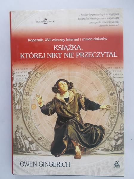 Gingerich Owen  -  Książka, której nikt nie przeczytał