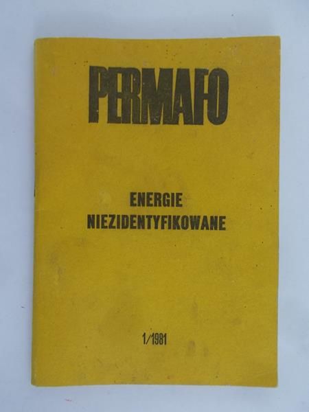 Permafo - Energie niezidentyfikowane, Unikat