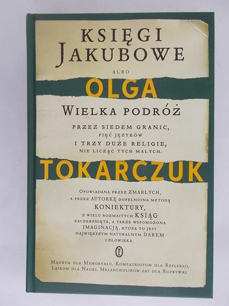 Tokarczuk Olga - Księgi Jakubowe albo Wielka podróż