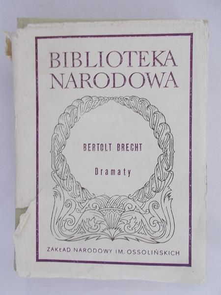 Brecht Bertolt - Dramaty, BN