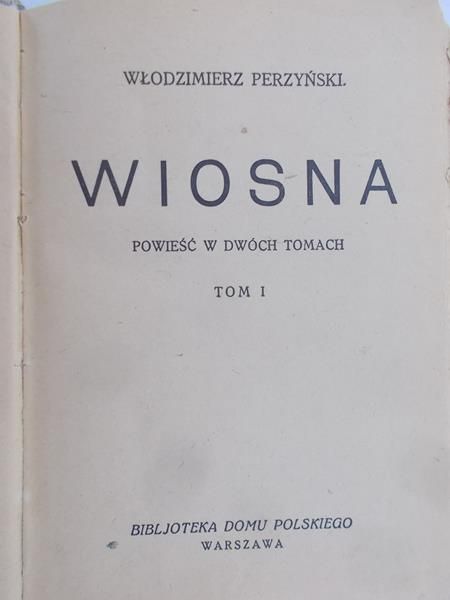 Perzyński Włodzimierz - Wiosna, 1911 r.