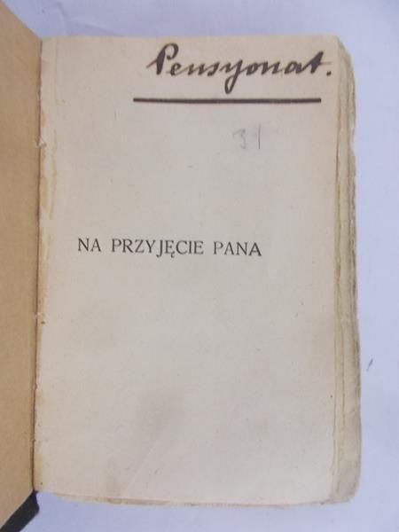 Meschler Maurycy - Na przyjęcie Pana, 1922 r.
