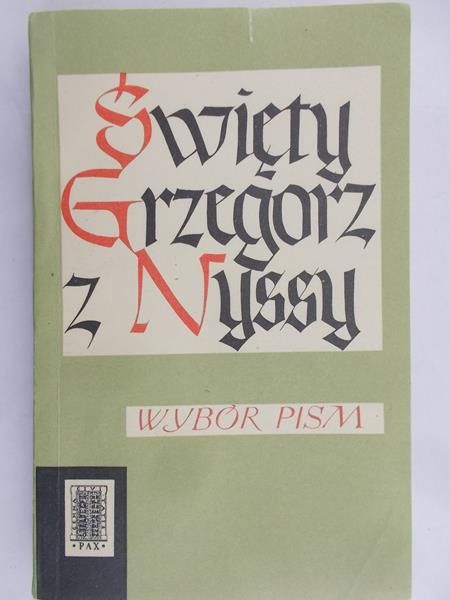 Sinko Tadeusz (oprac.) - Święty Grzegorz z Nyssy