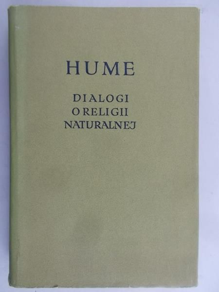 Hume Dawid - Dialogi o religii naturalnej