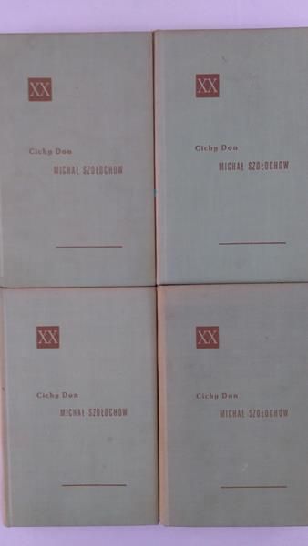 Szołochow Michał - Cichy Don, Tom I-IV