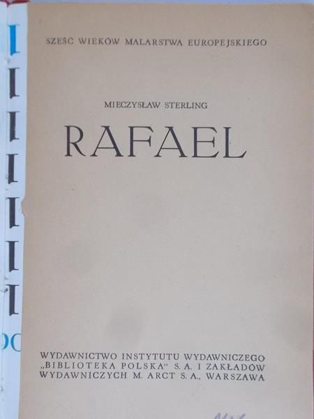 Sterling Mieczysław -  Rafael , 1939 r.