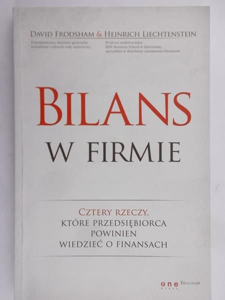 Frodsham David - Bilans w firmie