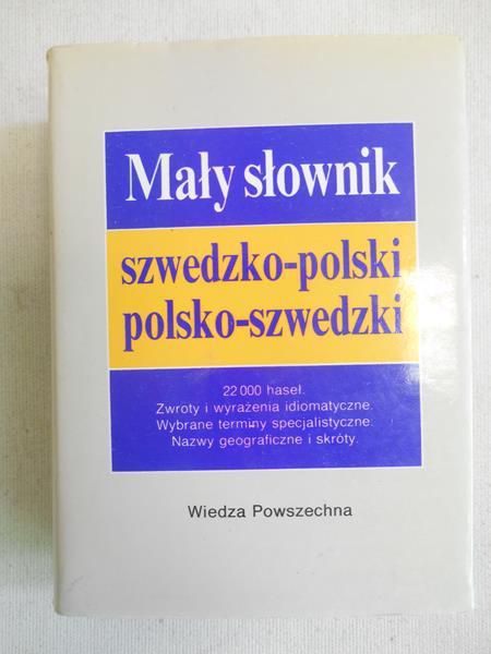 Sikorski Lech - Mały słownik szwedzko-polski polsko-szwedzki, Nowa